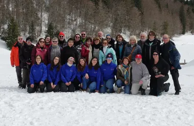 Journée des bénévoles de LOCOMOTIVE, Village Tipi du Revard, 28/03
