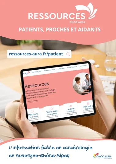Portail Ressources Patients, Proches et aidants, ONCO AURA