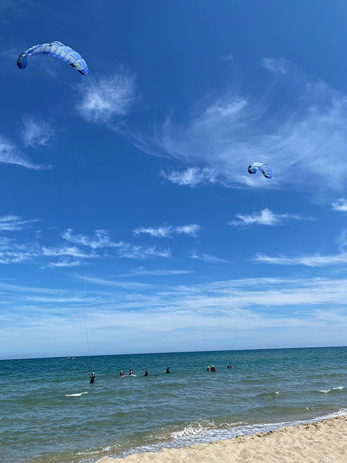 Weekend mer et initiation Kite-Surf pour les enfants, Leucate, 17/05 